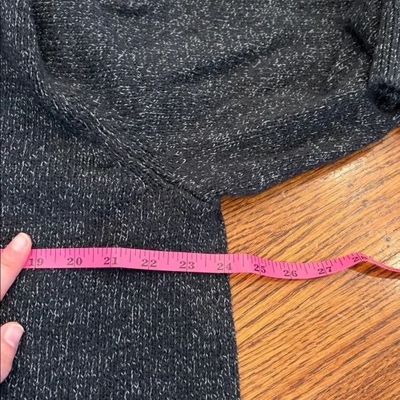 Chaps 1/4-Zip Sweater • Navy & Grey • Men’s Large • Smart Casual Pullover - Picture 6 of 7